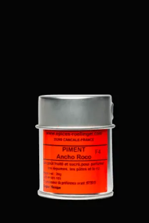 Hot Épices Rœllinger Piment Ancho Rojo F4
