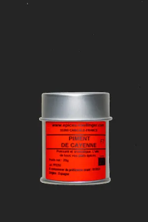 Discount Épices Rœllinger Piment de Cayenne F7