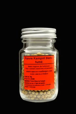 New Épices Rœllinger Poivre Kampot blanc fumé