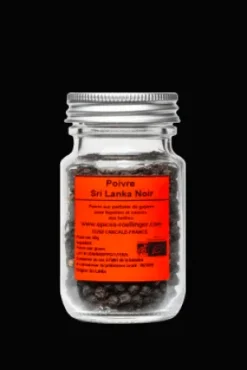 Sale Épices Rœllinger Poivre Sri Lanka noir