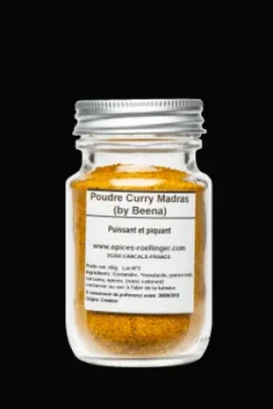Sale Épices Rœllinger Poudre Curry Madras (by Beena)